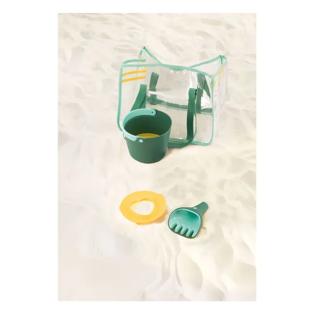 Set d'essentiels de plage | Vert