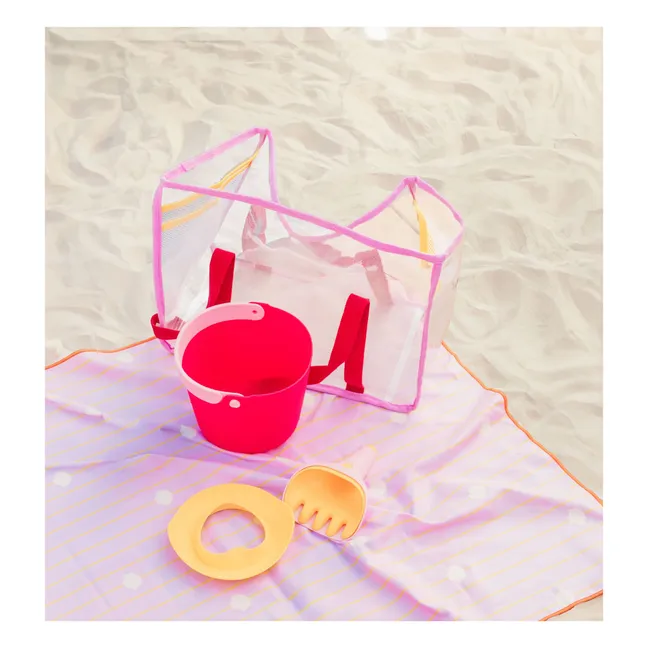 Set di articoli da spiaggia | Rosso