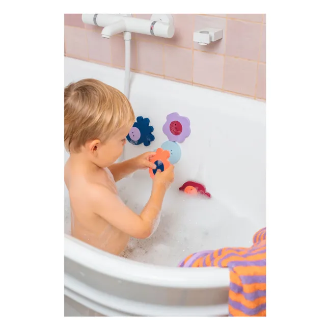 Seaside bath puzzle | Burgundy