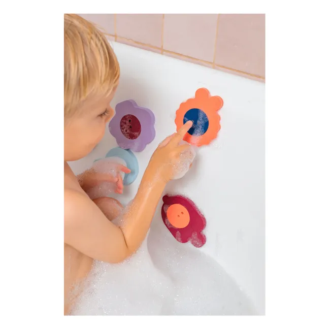 Seaside bath puzzle | Burgundy