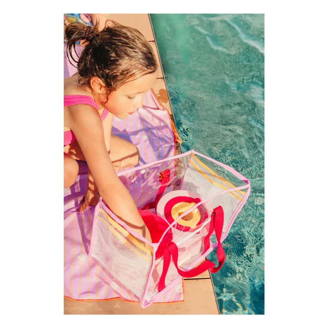 Set d'essentiels de plage | Rouge