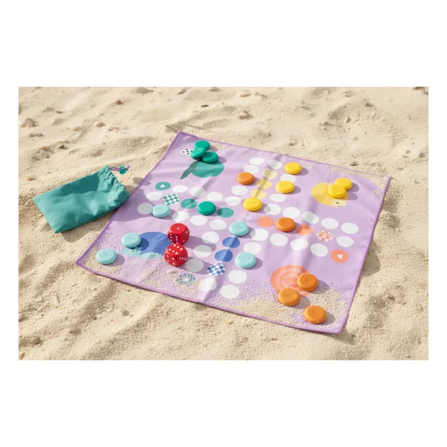 Caballitos / Juego de tres en raya en la playa