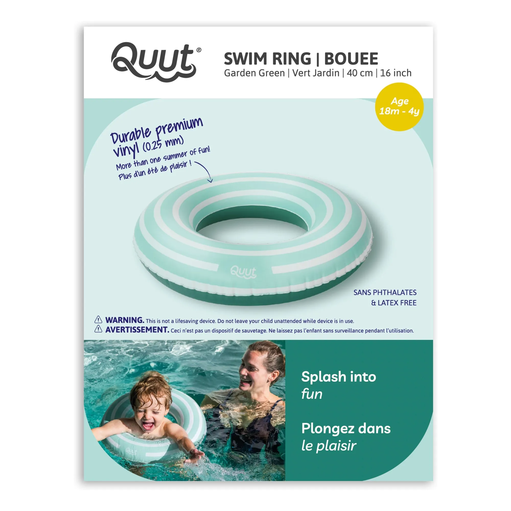 Bouée gonflable | Vert- Image produit n°3