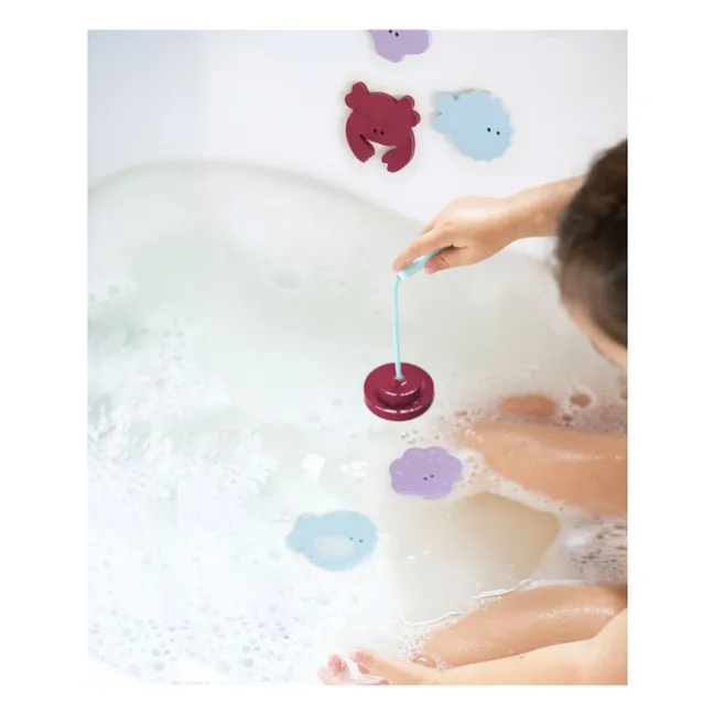 Bord de Mer bath fishing game | Burgundy