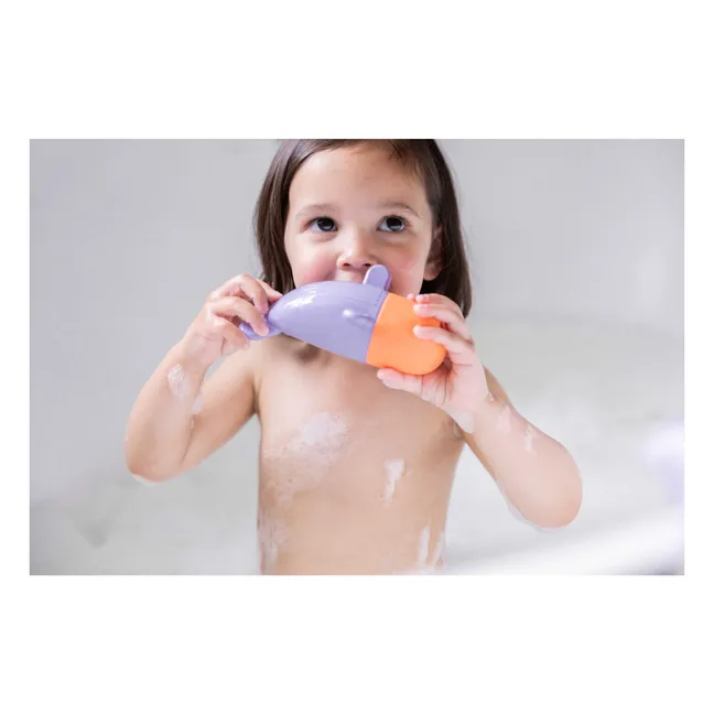 Jouet de bain Squeezi Baleine | 	Lilas