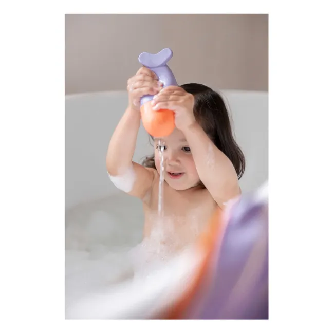 Juguete de baño Squeezi Whale | Lila