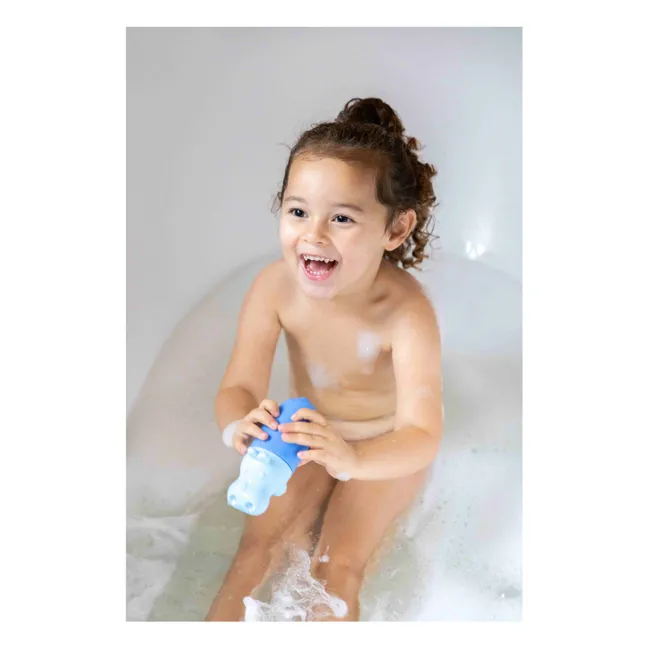 Jouet de bain Squeezi Hippo | Bleu