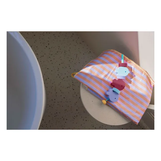 Beedi-Stapelperlen | Burgunderrot