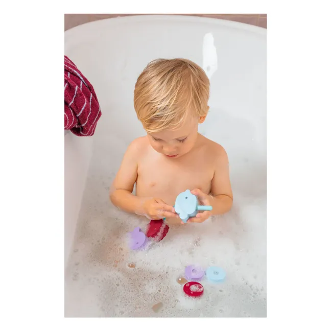 Beedi-Stapelperlen | Burgunderrot