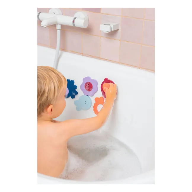 Seaside bath puzzle | Burgundy