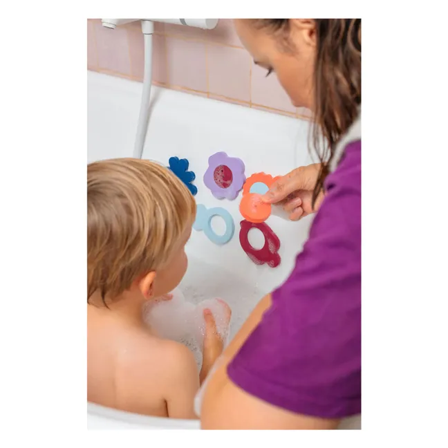 Seaside bath puzzle | Burgundy