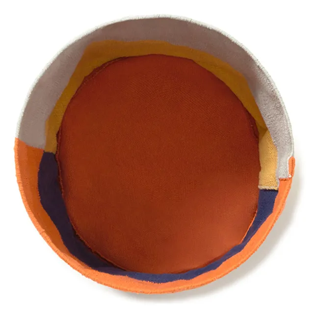 Cestino a griglia colorata