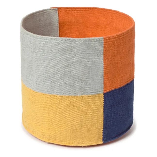 Cesta de rejilla de color