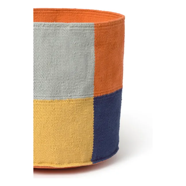 Cesta de rejilla de color