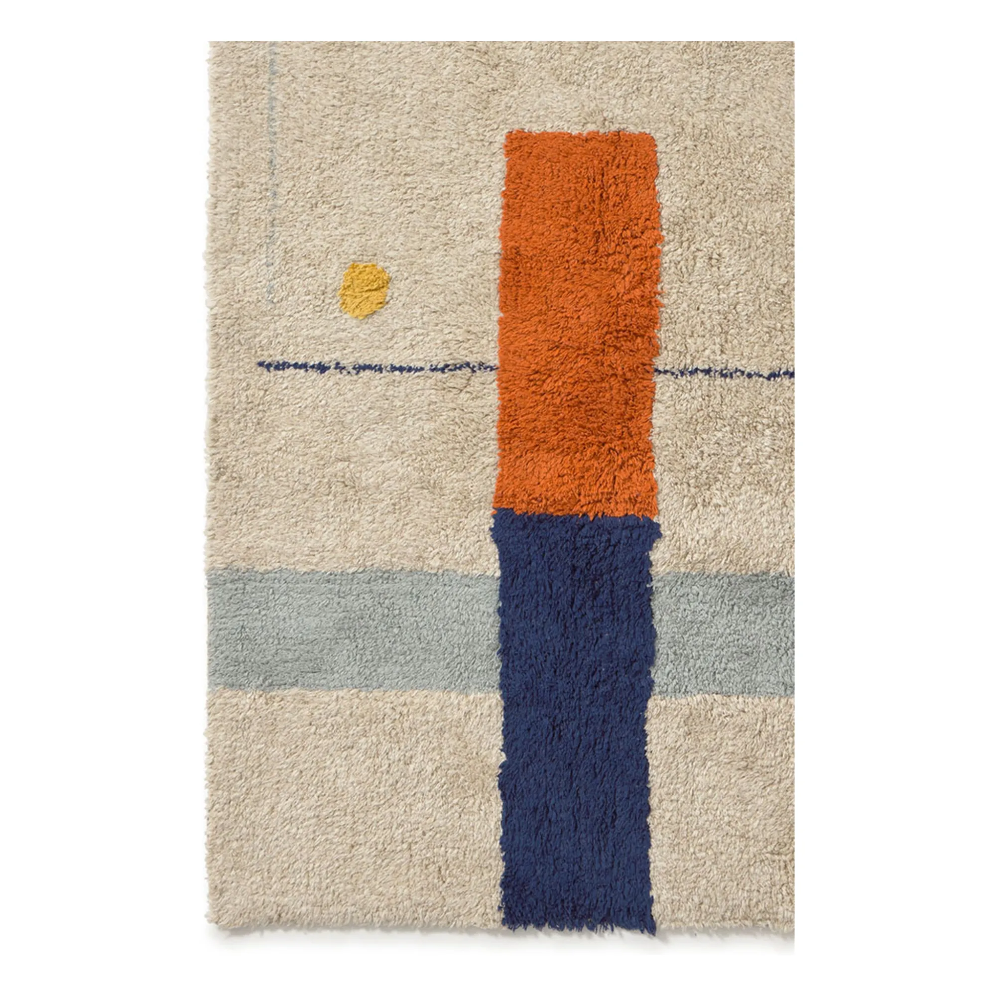 Tapis Geometrical Shapes | Beige- Image produit n°4