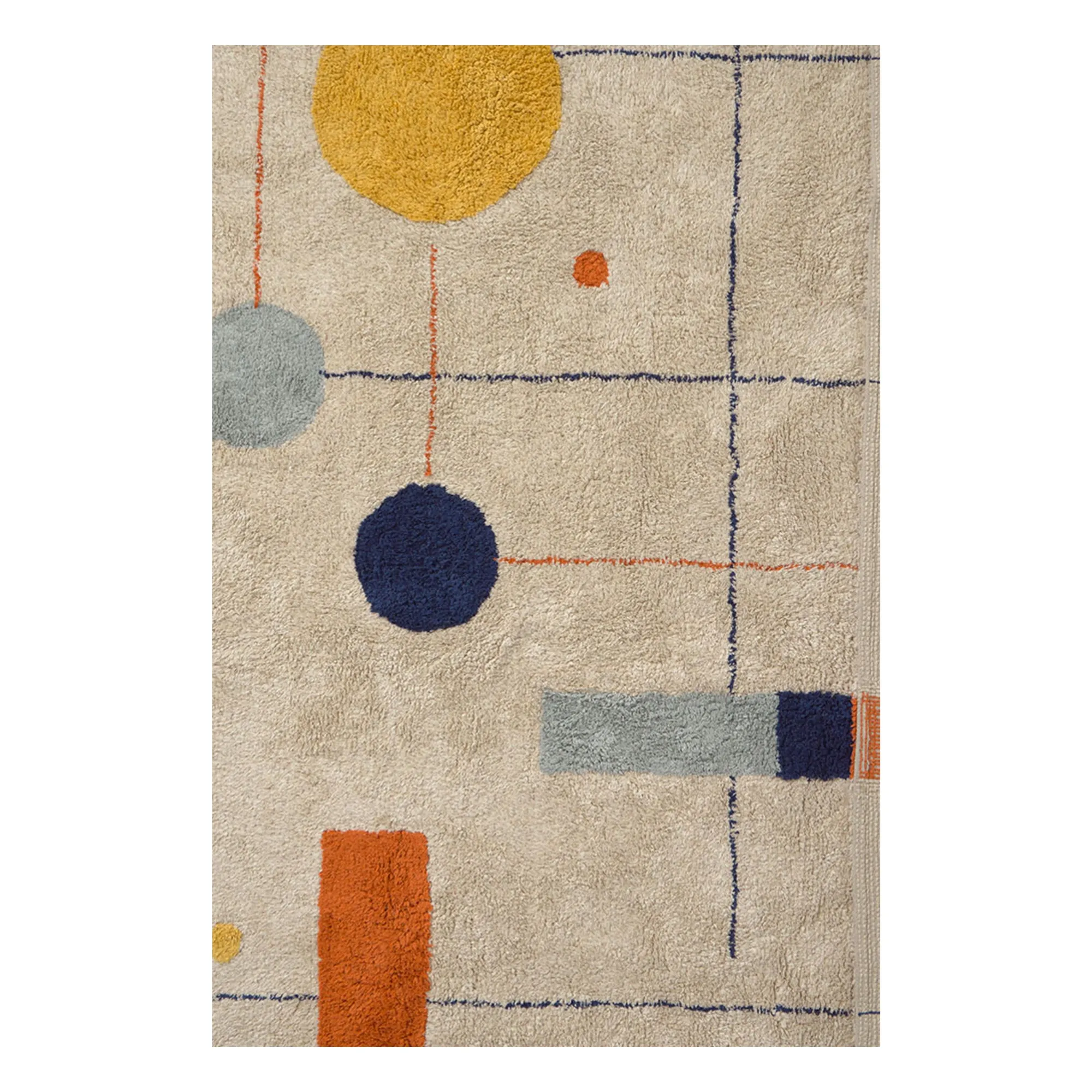 Tapis Geometrical Shapes | Beige- Image produit n°3