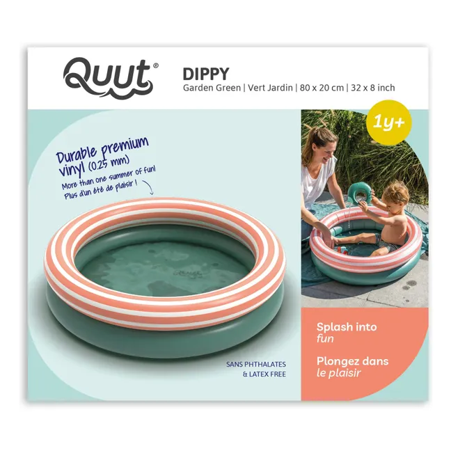 Piscine gonflable Dippy | Vert