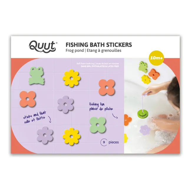 Frog Pond bath fishing game | Green