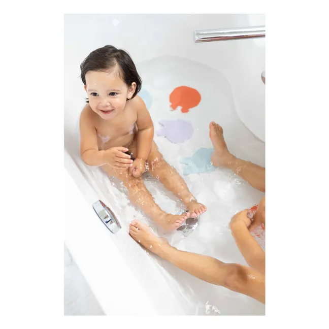 Grippi bath mats - Set of 8 | Coral