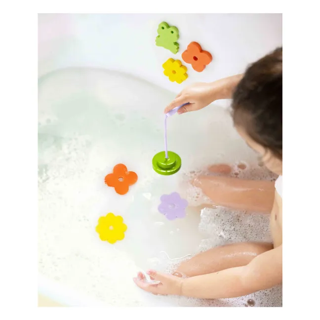 Frog Pond bath fishing game | Green