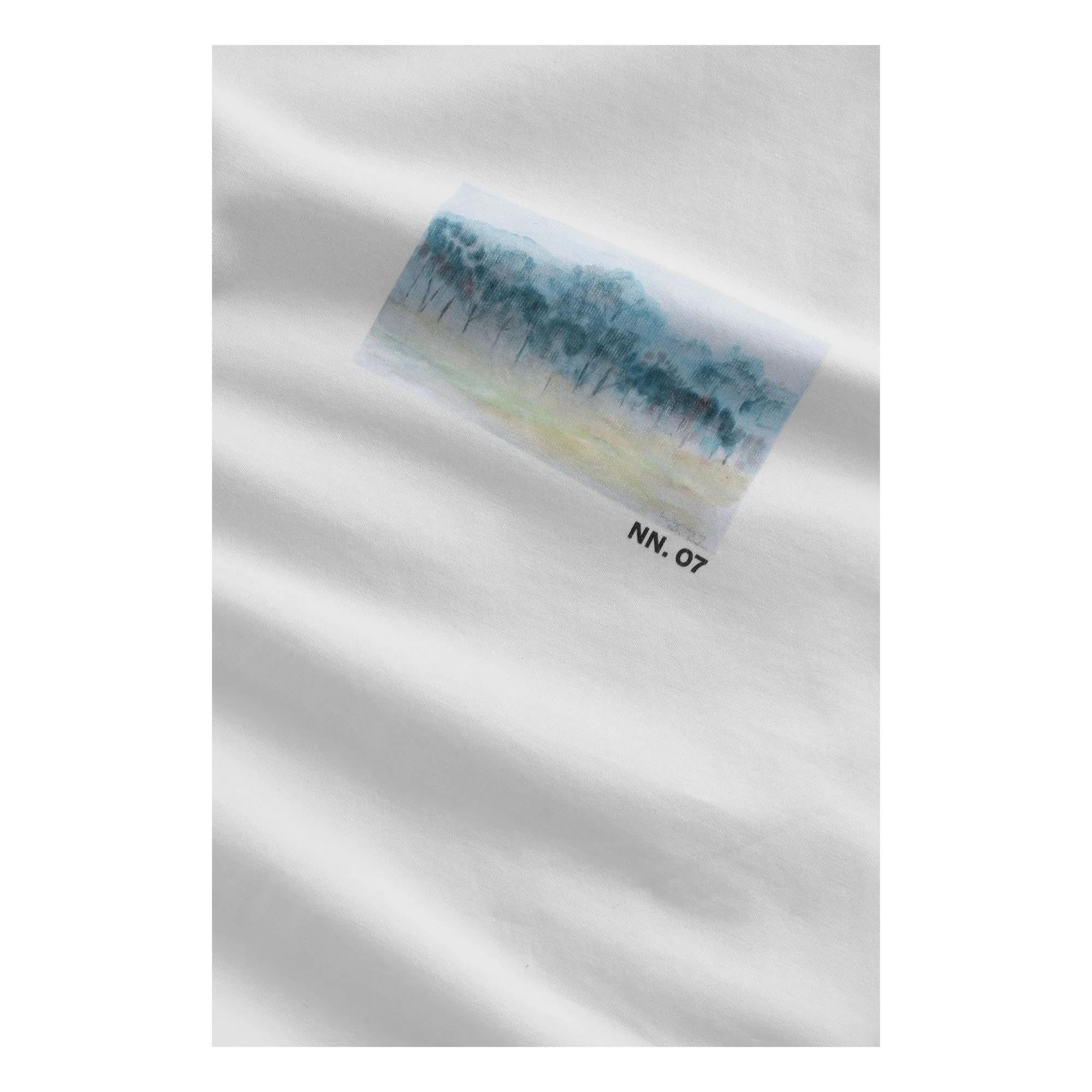 Nn.07 White Adam Landscape 3209 T-Shirt