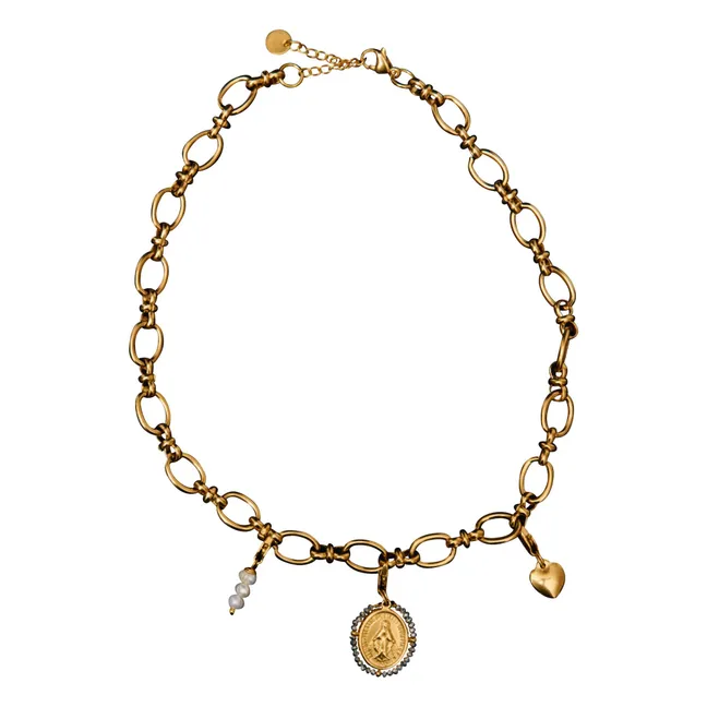 Collier Silver Maria | Argenté