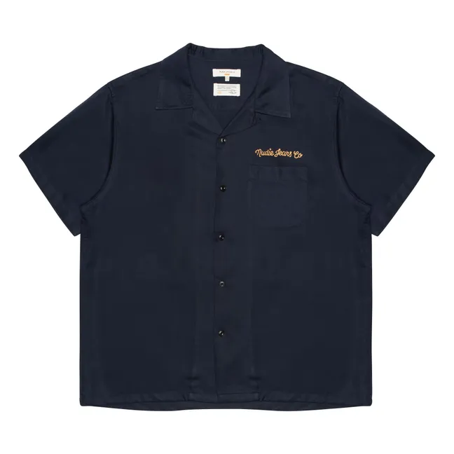 Chemise Arthur Bowling | Bleu foncé