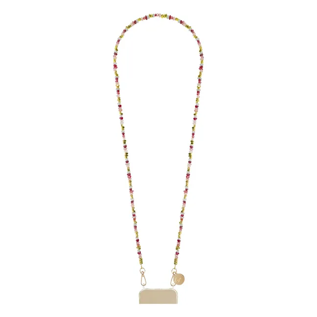 Liviya Long Chain | Burgundy
