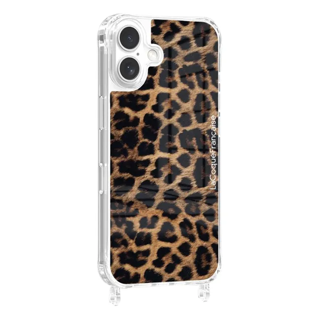 Custodia per Iphone Leopard | Marrone