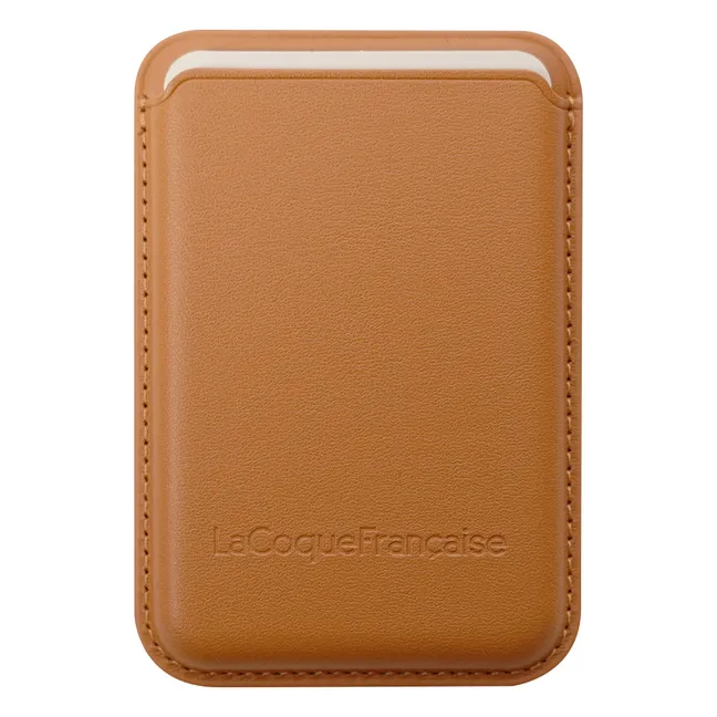 Noam Magnetic Card Case | Camel