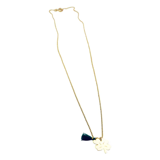 Collier Trèfle | Doré