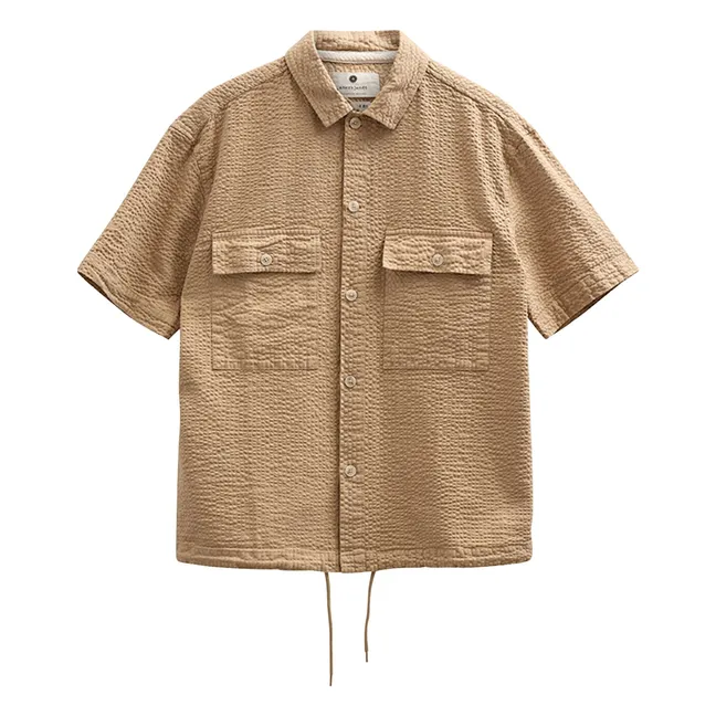 Camisa Akotto Seersucker | Beige