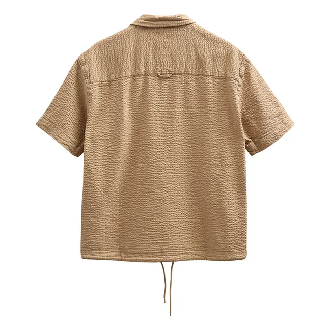 Camisa Akotto Seersucker | Beige