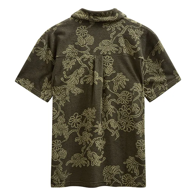 Akleander Frotte shirt | Dark green