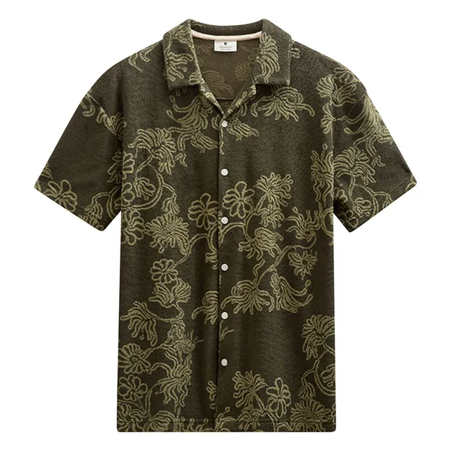 Akleander Frotte shirt | Dark green