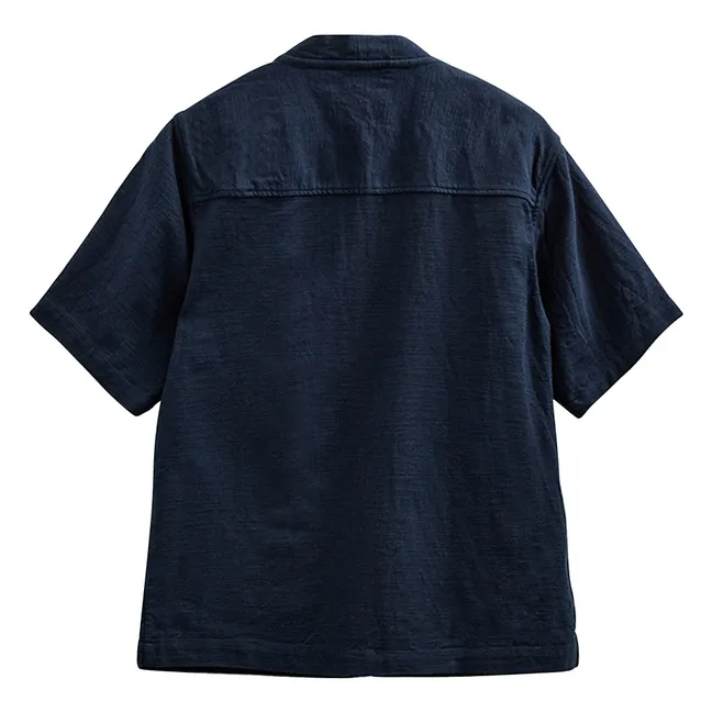 Kimono Manches Courtes Akjesper Twill | Bleu foncé
