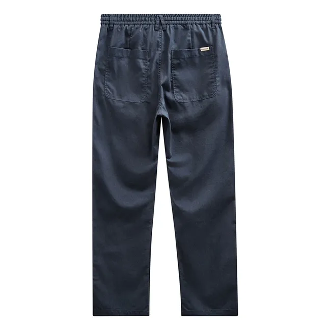 Akjan Linen Pants | Indigo