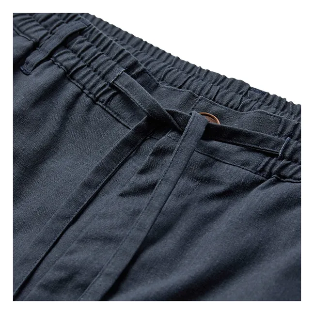 Akjan Linen Pants | Indigo