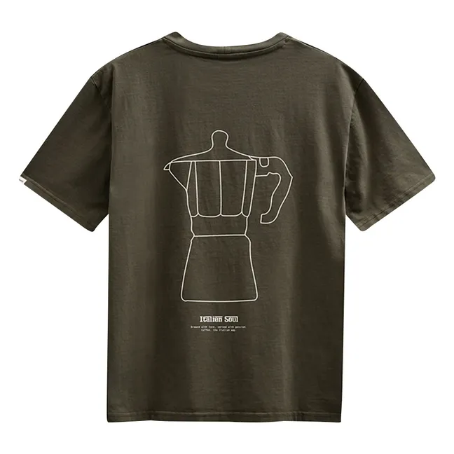 Akvillads Camiseta italiana | Verde Oscuro