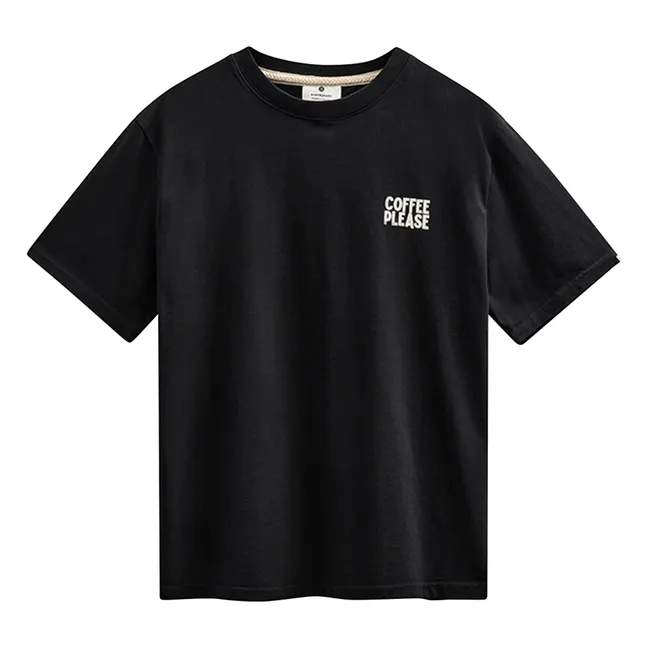 Akvillads Coffee Please T-shirt | Black