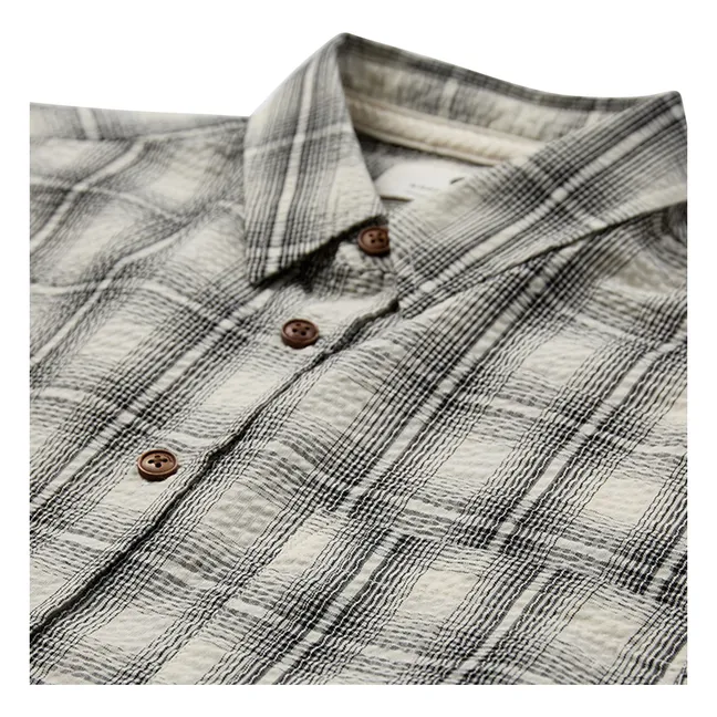 Camisa a cuadros Akotto  | Gris