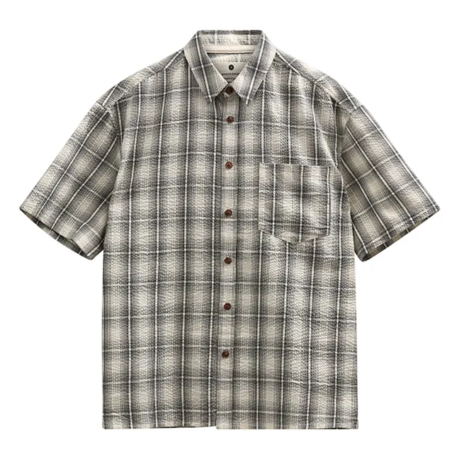 Camisa a cuadros Akotto  | Gris