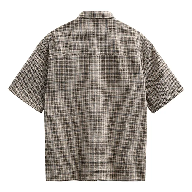 Camisa de cuadros Akotto Small | Marrón