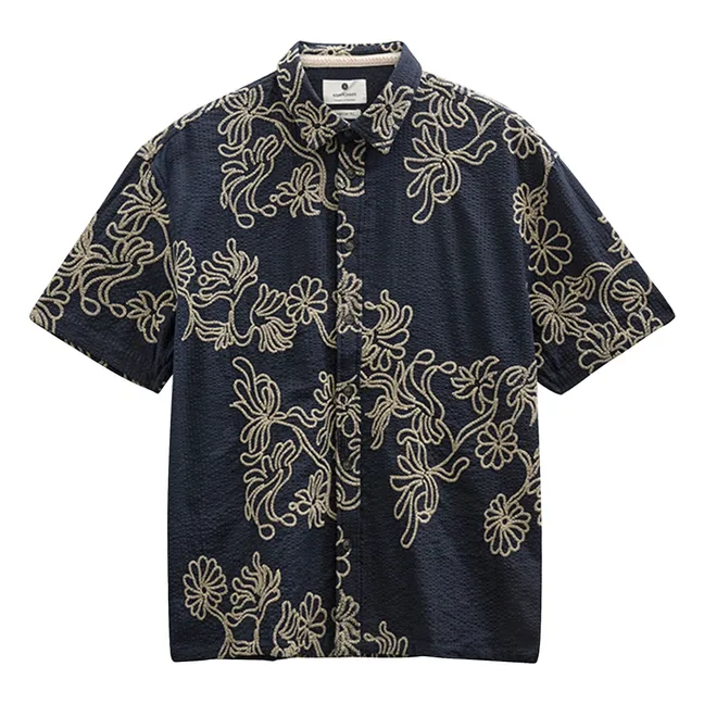Camisa Akotto Emb | Azul oscuro
