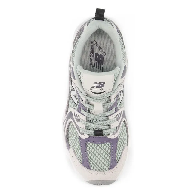 530 Zapatillas con cordones elásticos | Violeta