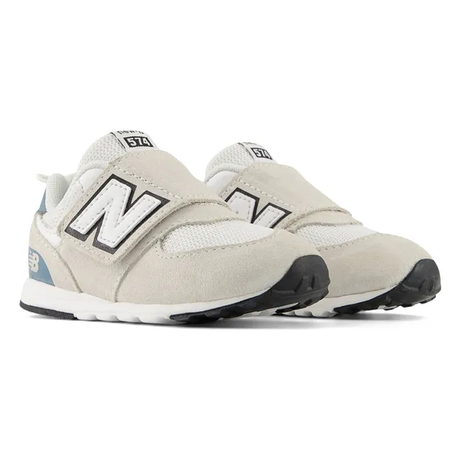 Rasca Zapatillas Apertura total 574 | Gris Perla