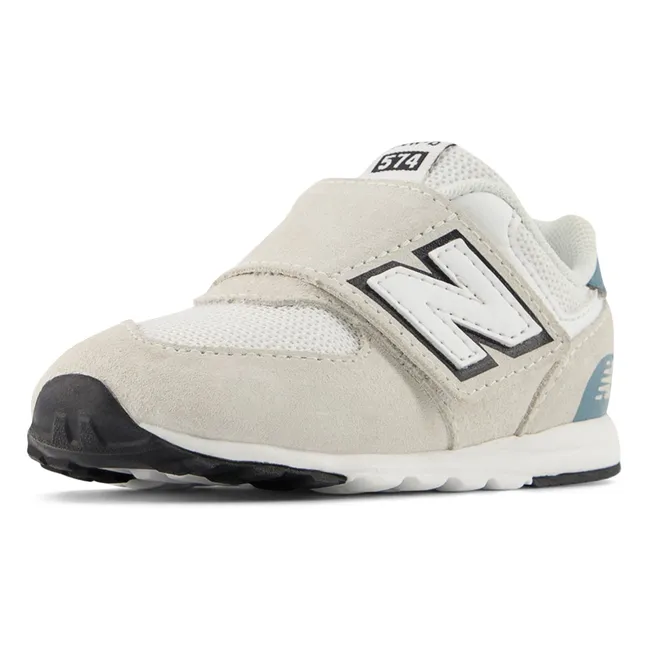 Rasca Zapatillas Apertura total 574 | Gris Perla