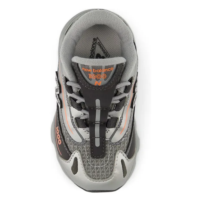 Zapatillas con cordones elásticos 1000 | Naranja flúor