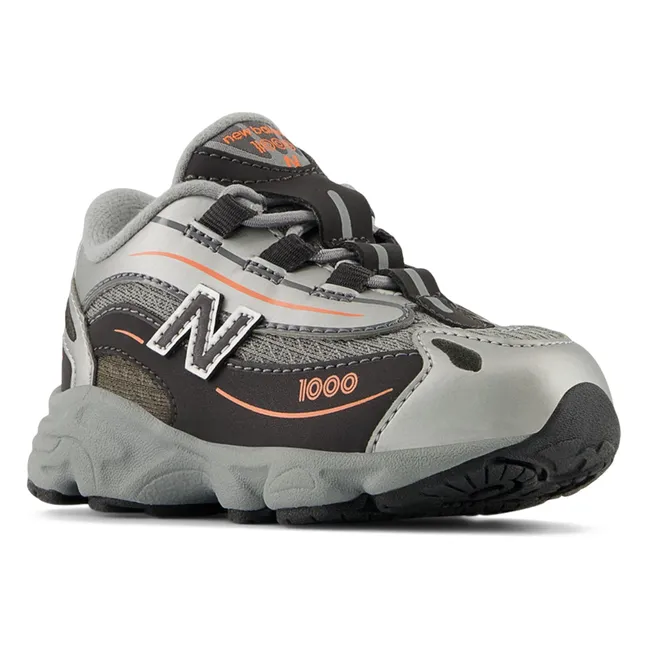 Zapatillas con cordones elásticos 1000 | Naranja flúor