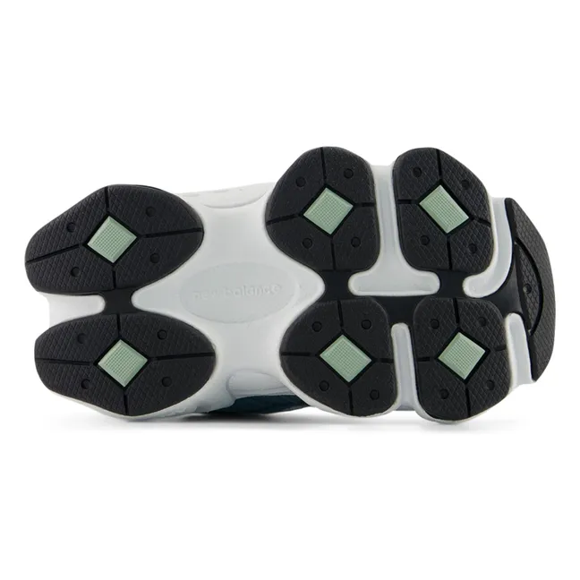 Zapatillas con cordones elásticos 9060 | Verde Oscuro